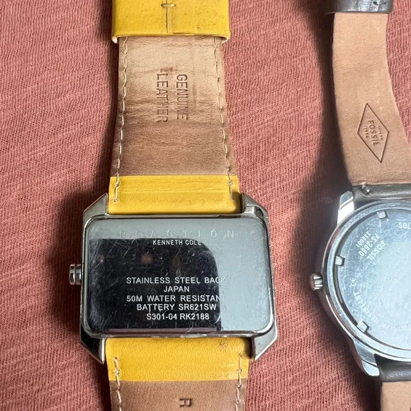 Bundle of 3: Kenneth Cole, PUMA, Fossil Leather Watches - Picture 3 of 6